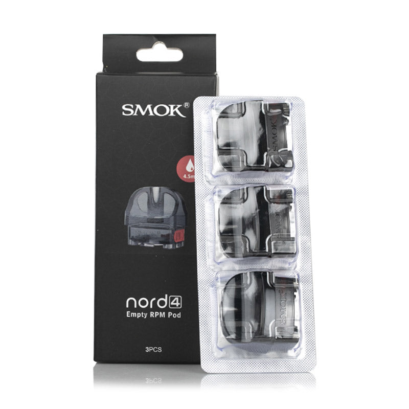 Smok Nord 4 Empty Pod Cartridge 4.5ml (3pcs/pack)