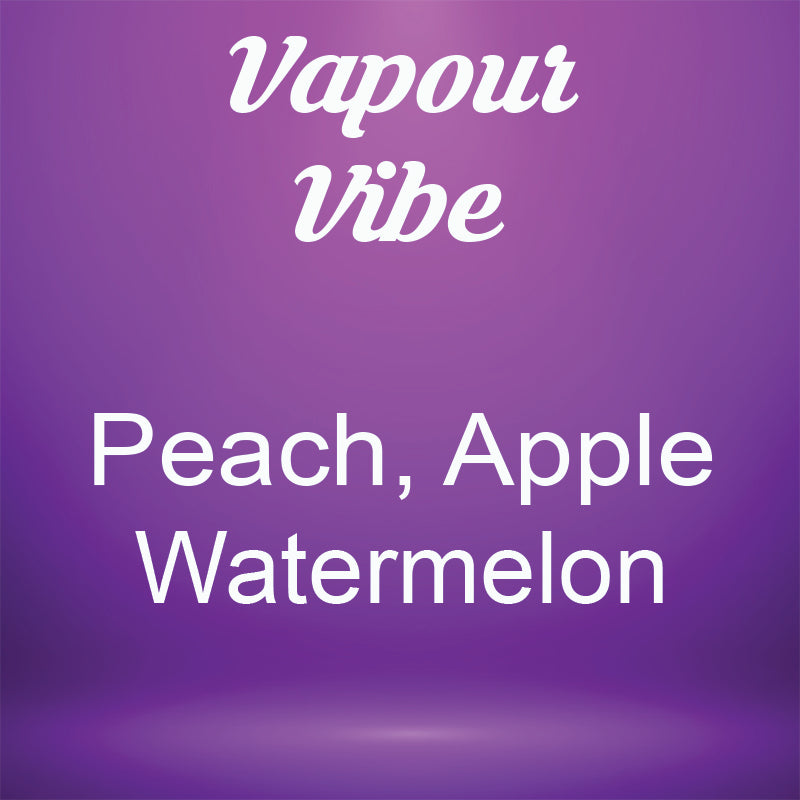 Vapour Vibe - Peach Apple Watermelon - 120ml