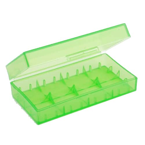 Plastic Storage Case for 18650 Battery