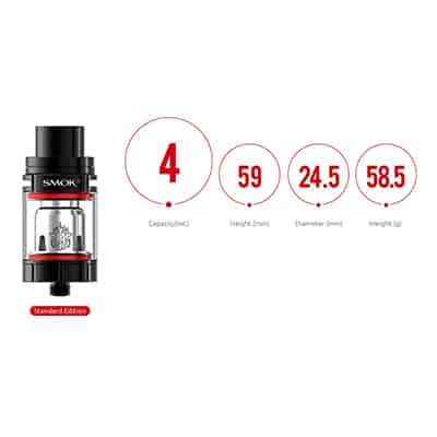 SMOK TFV8 X-Baby Beast Tank 2ml/4ml