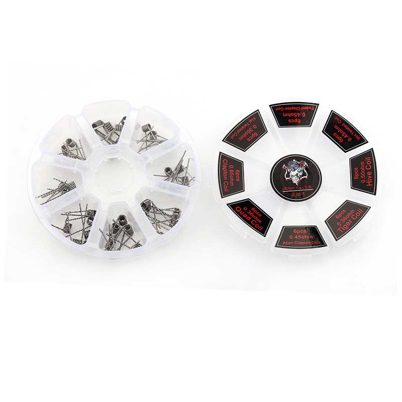 Vapefly 48Pcs 8 in 1 Coil Set