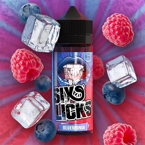 SIX LICKS - BLUEMONIA - 100ML