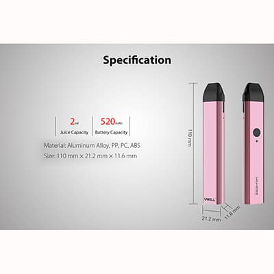 Uwell Caliburn Portable System Kit 520mAh 2ml