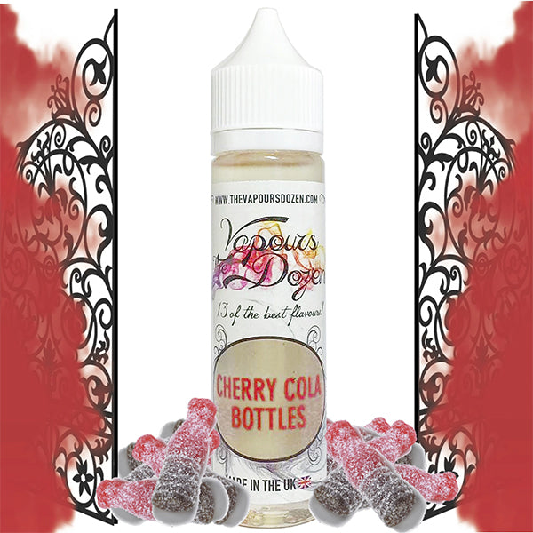 THE VAPOURS DOZEN - CHERRY COLA BOTTLES - 60ml