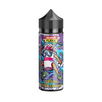 Horny Flava Milkshake - Grape - 120mls