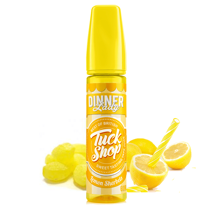 DINNER LADY – TUCK SHOP – LEMON SHERBETS – 60ML