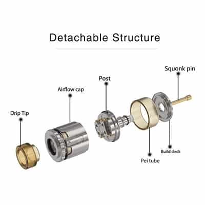 Vandy vape Pyro V2 BF RDTA Atomizer 4ml