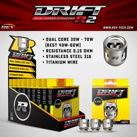 REV Drift Replacement Coil 3pcs