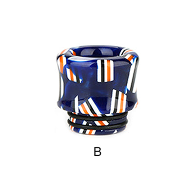 Resin National Flag Curved 810 Drip Tip 0328