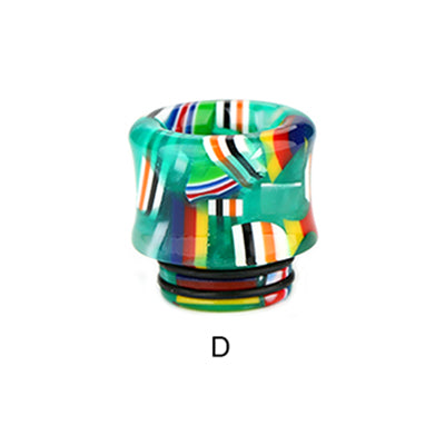 Resin National Flag Curved 810 Drip Tip 0328