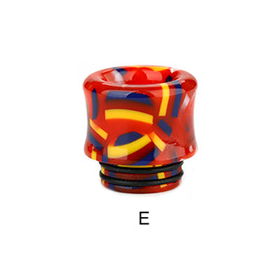 Resin National Flag Curved 810 Drip Tip 0328