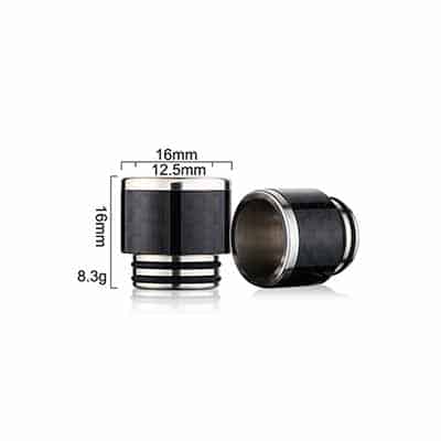 Sailing SS Carbon Fiber 810 Drip Tip CF20