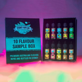 Sydney Vape Co 15ml Sample Box