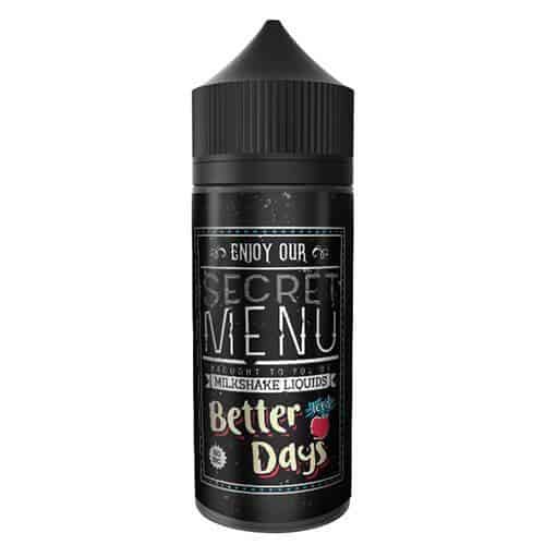 MILKSHAKE LIQUIDS - SECRET MENU - BETTER DAYS ICED - 100ML