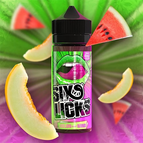 SIX LICKS - MELON ON MY MIND - 100ML