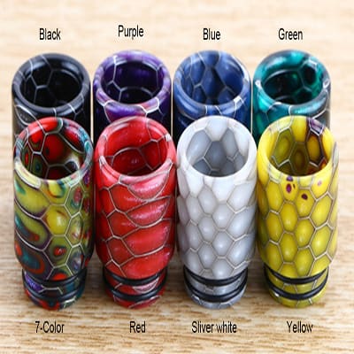 Aleader 810 Drip Tip Snake Skin Epoxy Resin