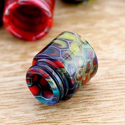 Aleader 810 Drip Tip Snake Skin Epoxy Resin