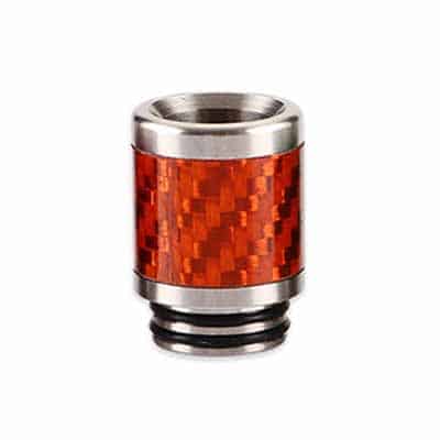 Stainless Steel Carbon Fiber 810 Drip Tip 0306