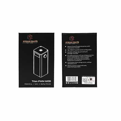 Steam Crave Titan PWM VV Box MOD