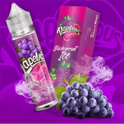Vapelicious - Blackcurrant Ice - 60ML