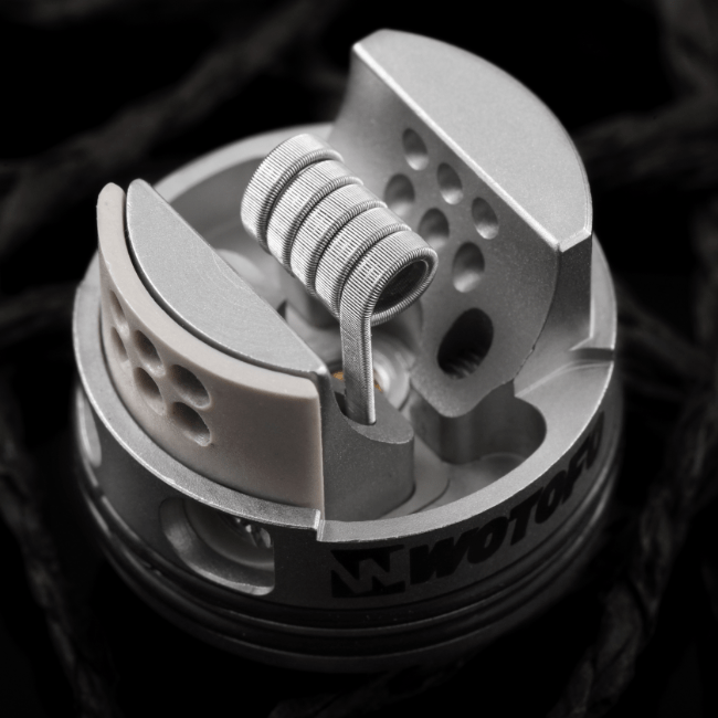 WOTOFO - TRI CORE FUSED CLAPTON PREBUILT COILS - 10PCS