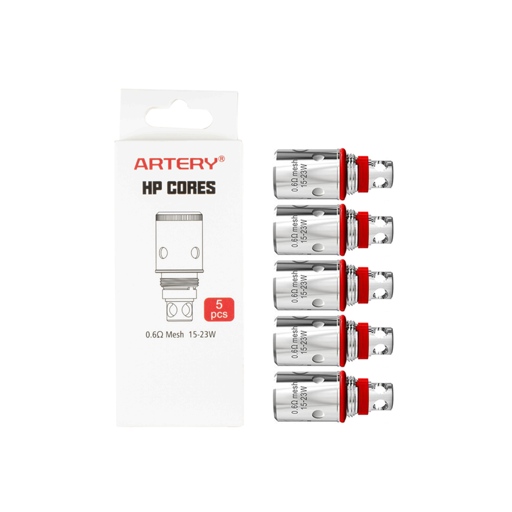 Artery PAL II Pro Pod Replacement Coil 5pcs/pack