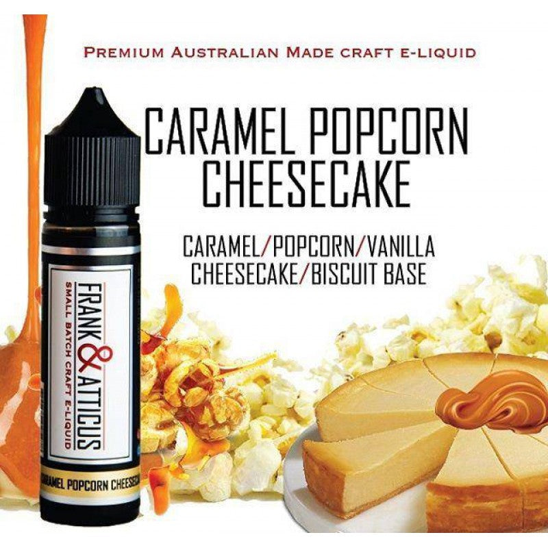 Frank & Atticus - Caramel Popcorn Cheesecake - 60ML
