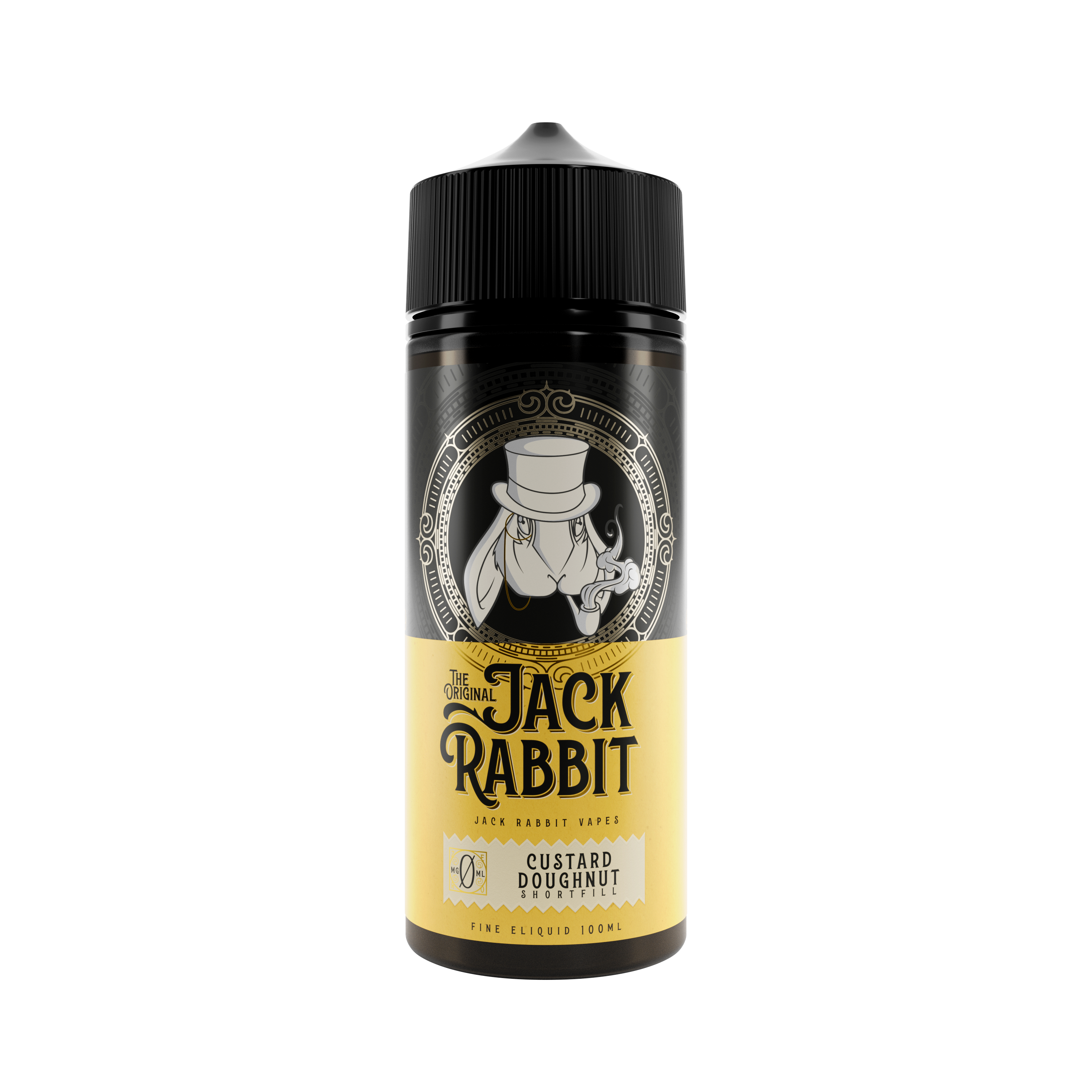 Jack Rabbit Vapes - Custard Doughnut - 100ml