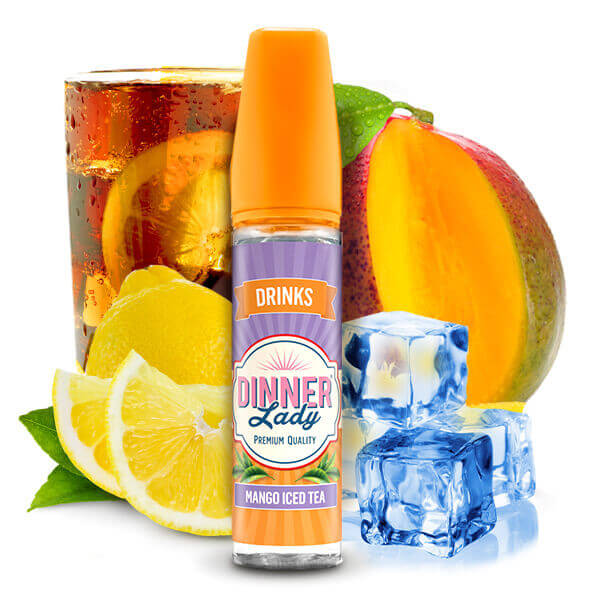 Dinner Lady Drinks  - Mango Iced Tea - 60ML