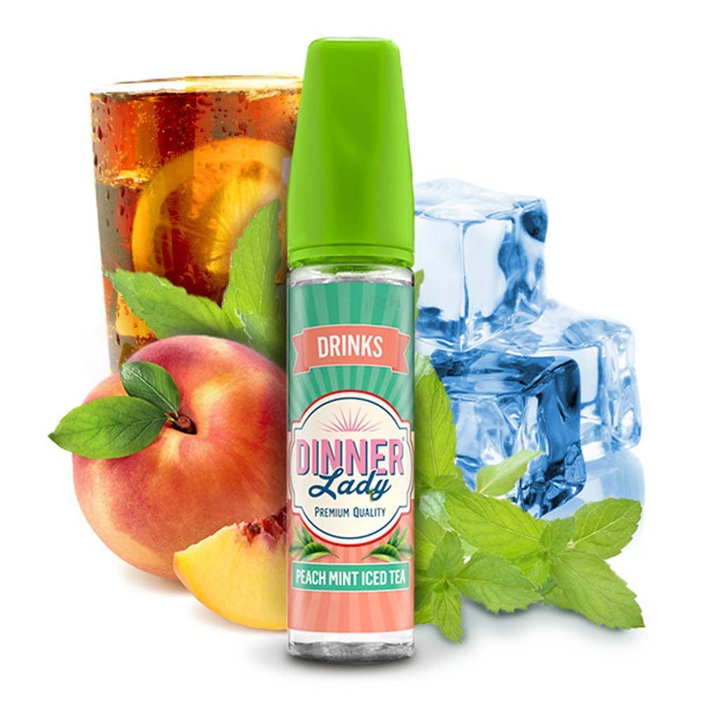 Dinner Lady Drinks  - Peach Mint Iced Tea - 60ML