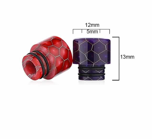 Resin 510 Drip Tip Short