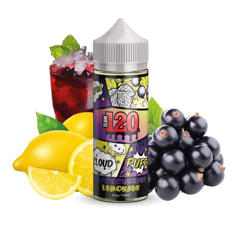 TEAM 120 - BLACKCURRANT LEMONADE - 100ML