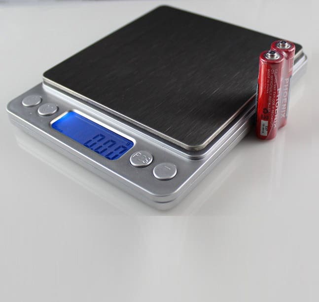 0.01g Digital Precision Platform Scale Stainless Steel 500g