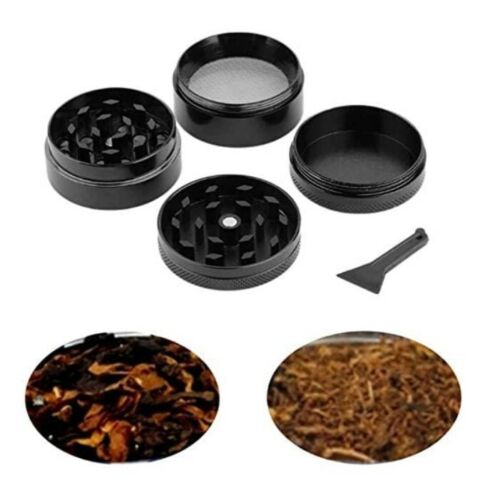 4 Piece Herb Metal Grinder 50mm