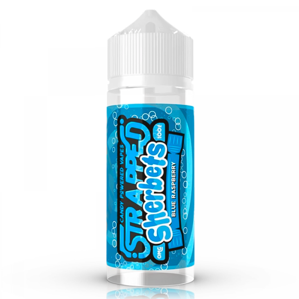 Strapped Sherbets -  Blue Raspberry Sherbets - 100ml