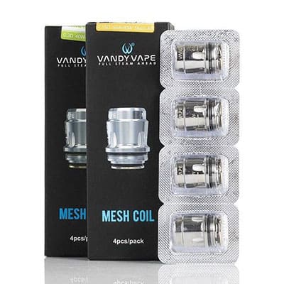4pcs Vandy Vape Jackaroo Replacement Mesh Coil